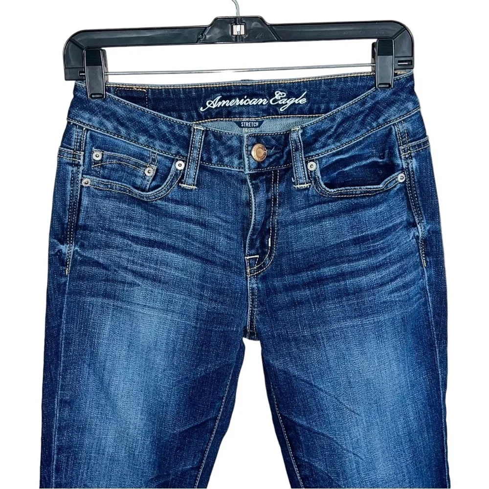 American Eagle Jeans Women’s Size 00 Blue Slouchy 28x26
